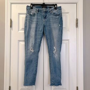 Lucky Brand distressed “Lolita skinny” ankle jeans size 8/29